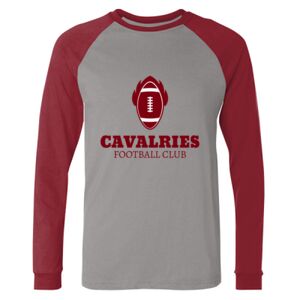 Long Sleeve Jersey Baseball Tee Thumbnail