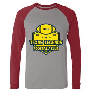 Long Sleeve Jersey Baseball Tee Thumbnail