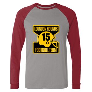 Long Sleeve Jersey Baseball Tee Thumbnail