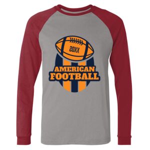 Long Sleeve Jersey Baseball Tee Thumbnail