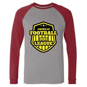 Long Sleeve Jersey Baseball Tee Thumbnail