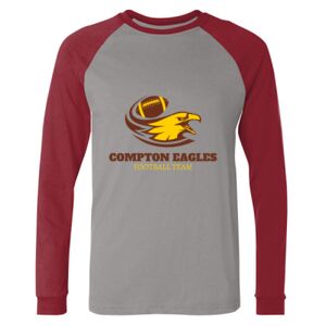 Long Sleeve Jersey Baseball Tee Thumbnail