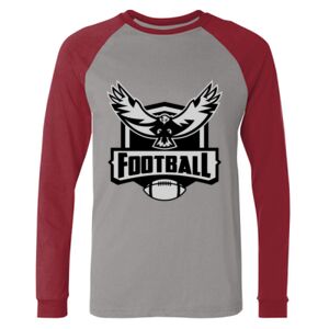 Long Sleeve Jersey Baseball Tee Thumbnail