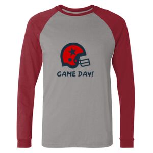 Long Sleeve Jersey Baseball Tee Thumbnail