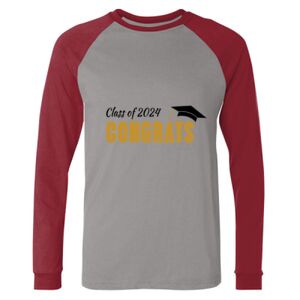Long Sleeve Jersey Baseball Tee Thumbnail