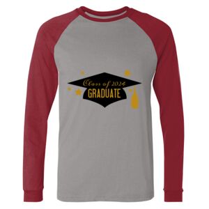 Long Sleeve Jersey Baseball Tee Thumbnail