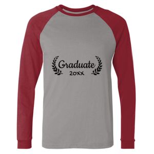 Long Sleeve Jersey Baseball Tee Thumbnail