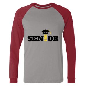 Long Sleeve Jersey Baseball Tee Thumbnail