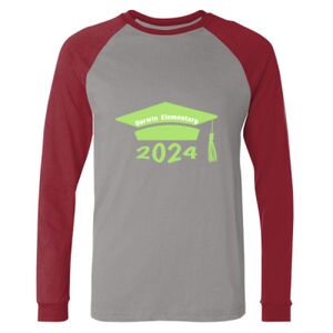 Long Sleeve Jersey Baseball Tee Thumbnail