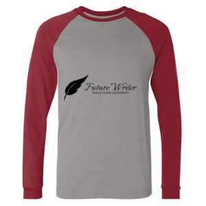 Long Sleeve Jersey Baseball Tee Thumbnail
