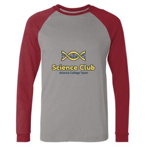 Long Sleeve Jersey Baseball Tee Thumbnail