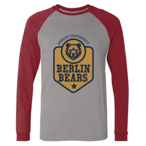 Long Sleeve Jersey Baseball Tee Thumbnail