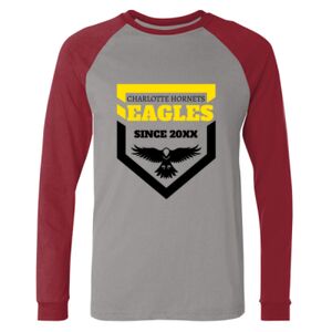 Long Sleeve Jersey Baseball Tee Thumbnail