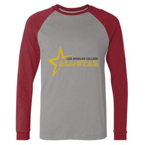 Long Sleeve Jersey Baseball Tee Thumbnail