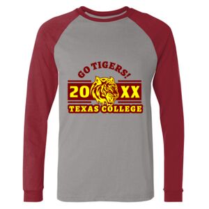 Long Sleeve Jersey Baseball Tee Thumbnail