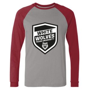Long Sleeve Jersey Baseball Tee Thumbnail