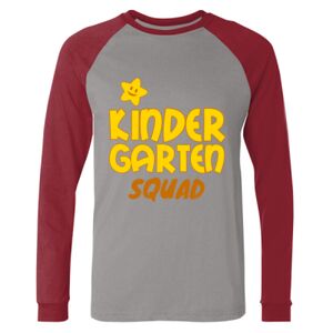 Long Sleeve Jersey Baseball Tee Thumbnail