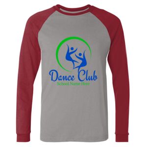 Long Sleeve Jersey Baseball Tee Thumbnail
