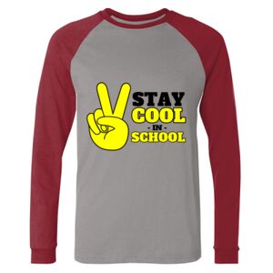 Long Sleeve Jersey Baseball Tee Thumbnail