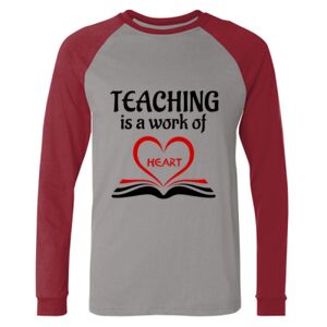 Long Sleeve Jersey Baseball Tee Thumbnail