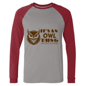 Long Sleeve Jersey Baseball Tee Thumbnail