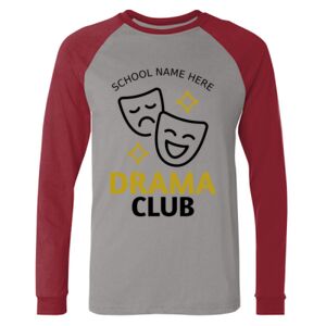 Long Sleeve Jersey Baseball Tee Thumbnail
