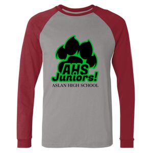 Long Sleeve Jersey Baseball Tee Thumbnail