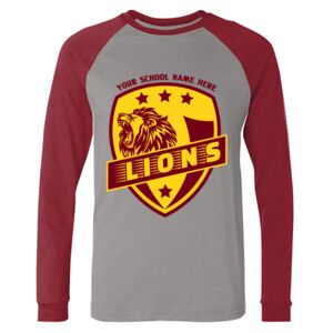 Long Sleeve Jersey Baseball Tee Thumbnail