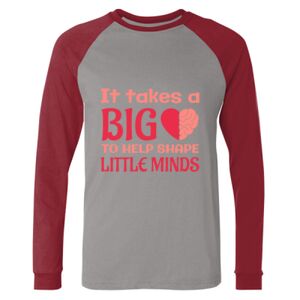 Long Sleeve Jersey Baseball Tee Thumbnail