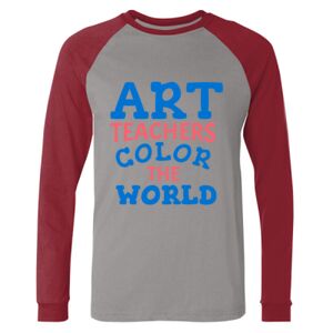 Long Sleeve Jersey Baseball Tee Thumbnail