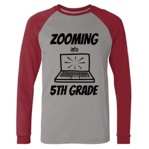 Long Sleeve Jersey Baseball Tee Thumbnail