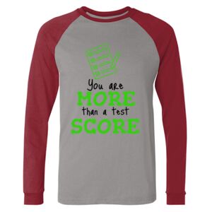 Long Sleeve Jersey Baseball Tee Thumbnail