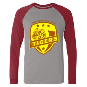 Long Sleeve Jersey Baseball Tee Thumbnail