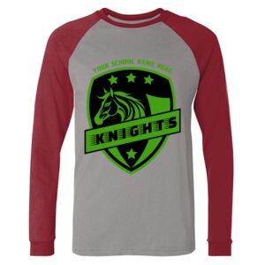 Long Sleeve Jersey Baseball Tee Thumbnail