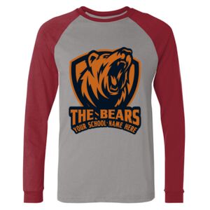 Long Sleeve Jersey Baseball Tee Thumbnail