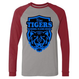 Long Sleeve Jersey Baseball Tee Thumbnail