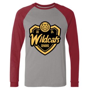 Long Sleeve Jersey Baseball Tee Thumbnail
