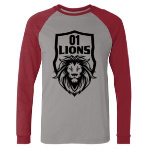 Long Sleeve Jersey Baseball Tee Thumbnail
