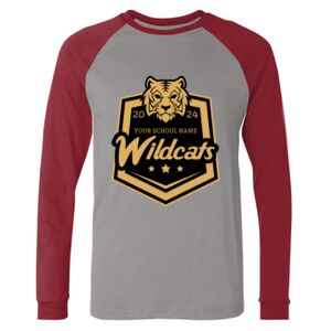 Long Sleeve Jersey Baseball Tee Thumbnail