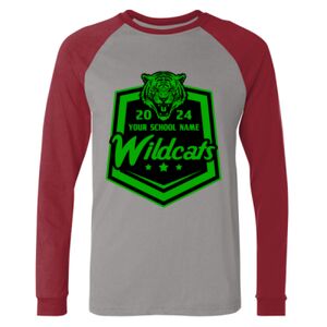 Long Sleeve Jersey Baseball Tee Thumbnail