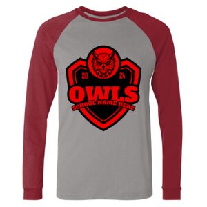 Long Sleeve Jersey Baseball Tee Thumbnail