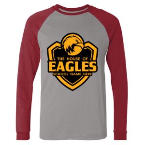Long Sleeve Jersey Baseball Tee Thumbnail