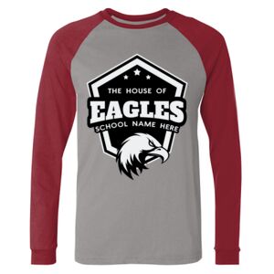 Long Sleeve Jersey Baseball Tee Thumbnail