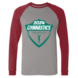Long Sleeve Jersey Baseball Tee Thumbnail