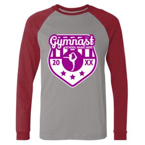 Long Sleeve Jersey Baseball Tee Thumbnail