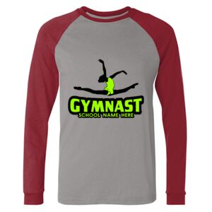Long Sleeve Jersey Baseball Tee Thumbnail