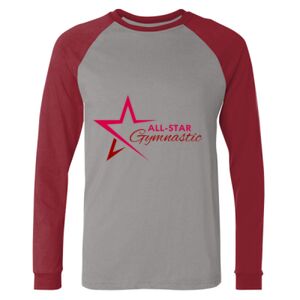 Long Sleeve Jersey Baseball Tee Thumbnail