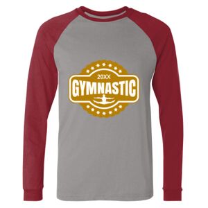 Long Sleeve Jersey Baseball Tee Thumbnail