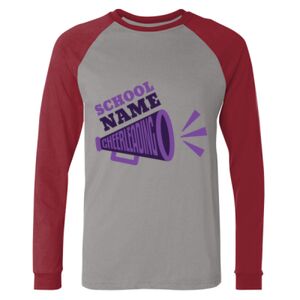 Long Sleeve Jersey Baseball Tee Thumbnail