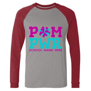 Long Sleeve Jersey Baseball Tee Thumbnail